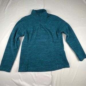 Gander Mountain Guide Series - Women’s Zip Fleece Pullover - Large - Teal